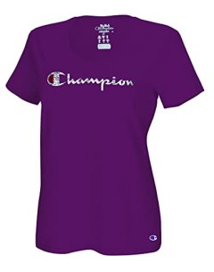 Champion Logo Double Dry Cotton V-Neck Tee