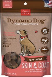 Cloud Star Dynamo Dog Skin & Coat Soft Chews