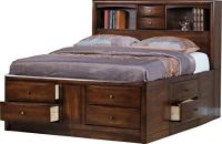 Coaster Bookcase Chest Bed