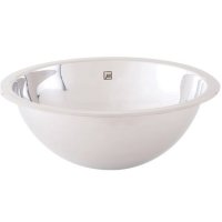 Decolav Teanna Stainless Steel Round Drop-In or Undermount Lavatory Sink
