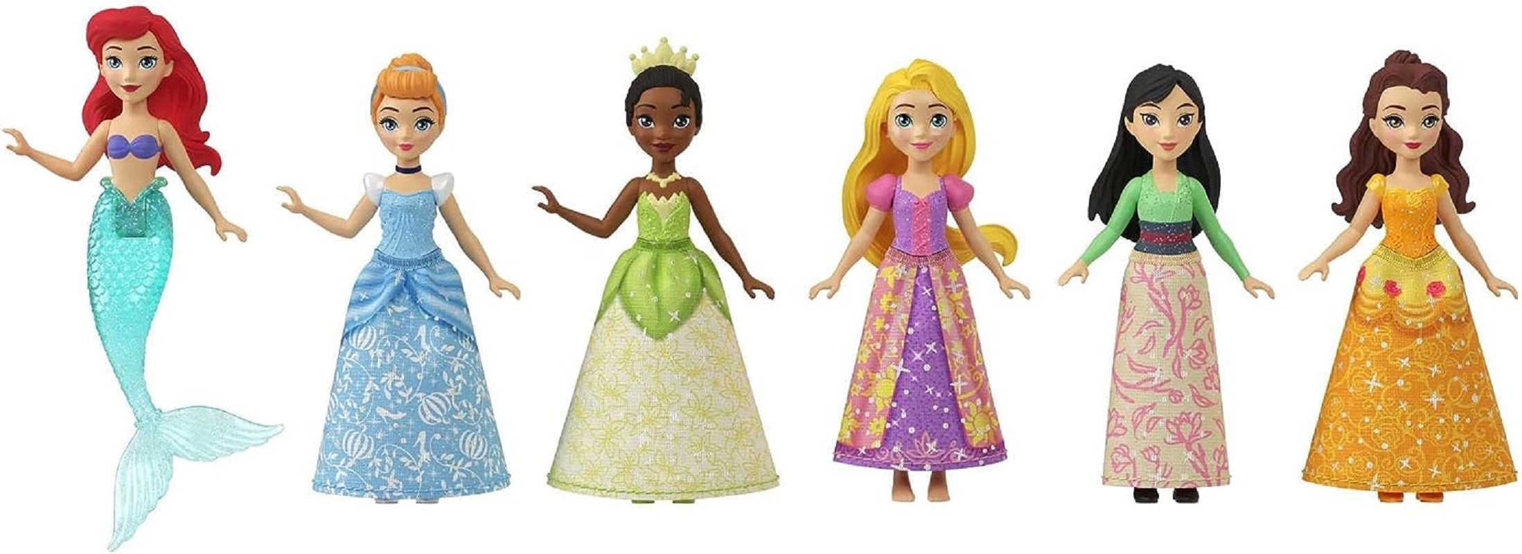 Disney Princess 12 Royal Shimmer Fashion Dolls