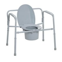 Drive Medical Heavy-Duty Bariatric Folding Commode