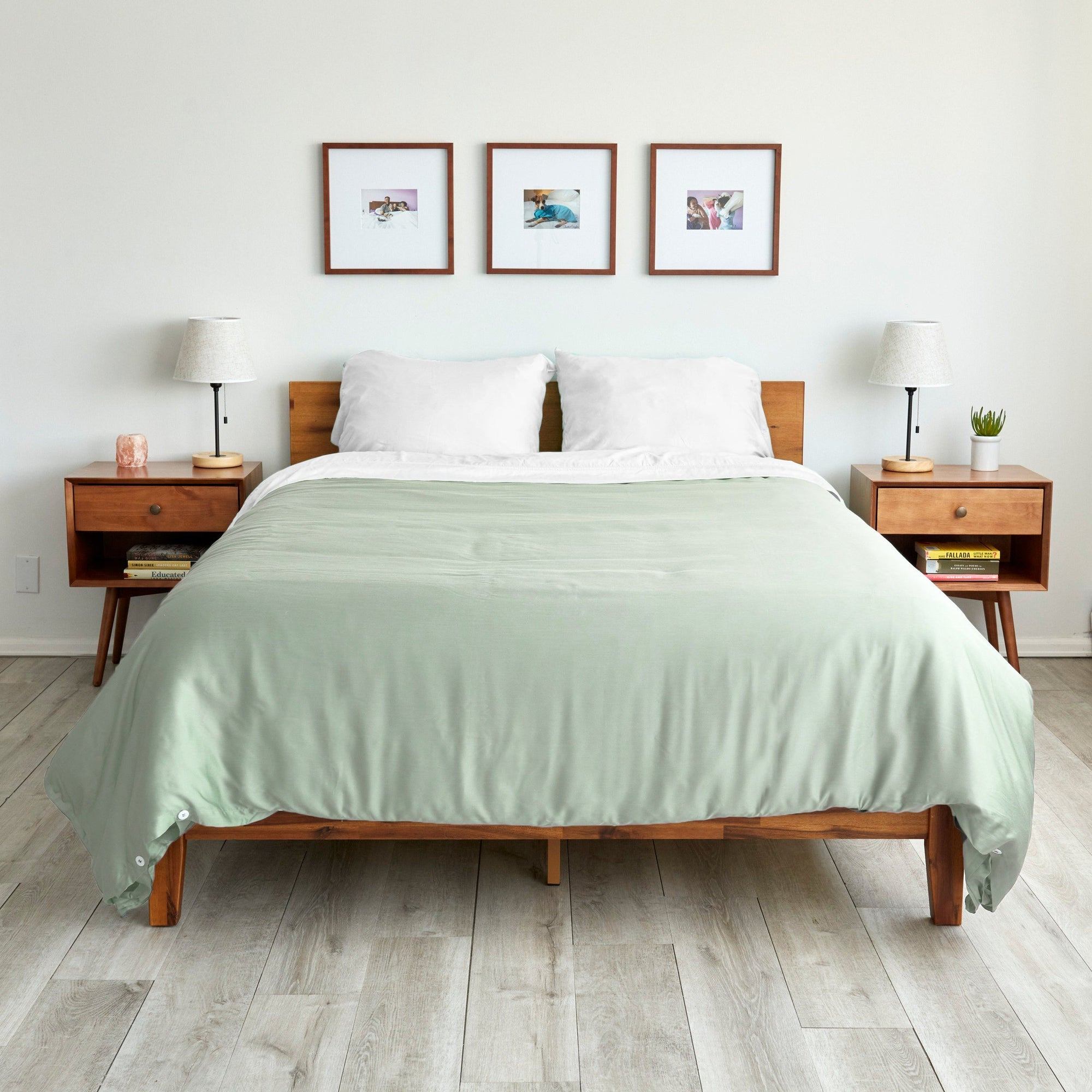 Sheets &amp; Giggles Eucalyptus Duvet Cover