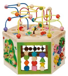 EverEarth Garden Activity Cube and Bead Maze