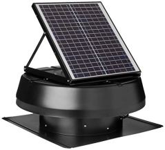 iLIVING HYBRID Solar Roof Exhaust Fan