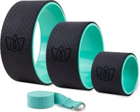 Florensi Foam Padded Yoga Wheel Set