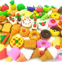 OHill Food Erasers, Pack of 46