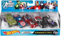 Hot Wheels Avengers 5-Pack