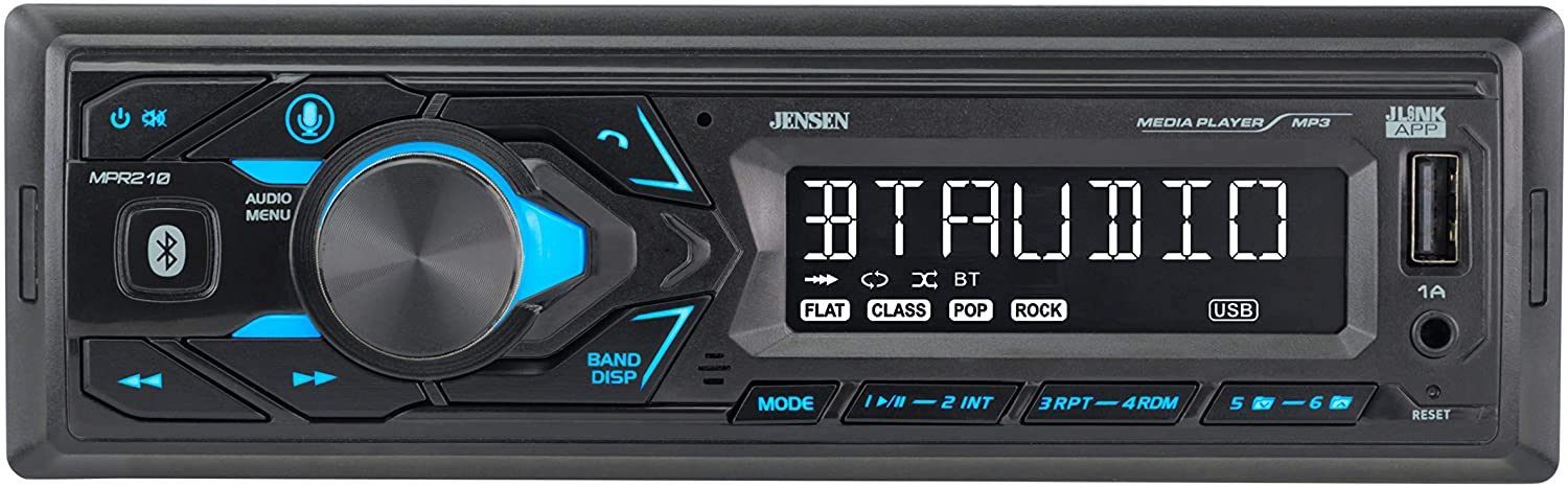 Jensen MPR210 Single DIN Car Stereo Receiver