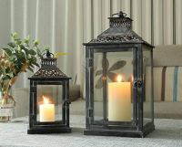 JHY DESIGN Antique Gray Decorative Lanterns