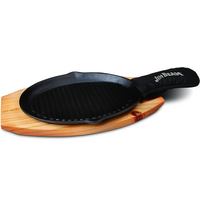 Jim Beam Pre-Seasoned Cast Iron Skillet