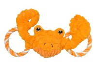 Jolly Pets Tug-a-Mals Crab Dog Toy