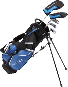 Aspire Golf Junior Plus Complete Golf Club Set for Children