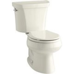 Kohler Wellworth Two-Piece Round-Front Toilet