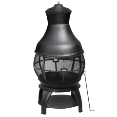 Arlmont & Co. Kramer Cast Iron Wood Burning Chiminea