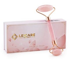 LeiCare Rose Quartz Face Roller