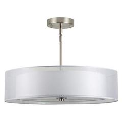 Linea di Liara 3 Light Drum Chandelier