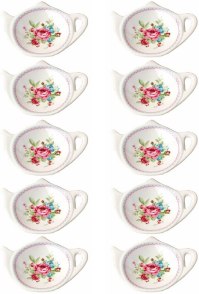Linlins Flow Trim Tea Bag Coasters