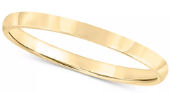 Macy's 14K Gold Wedding Band