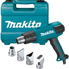 Makita Variable Temperature Heat Gun Kit with LCD Digital Display