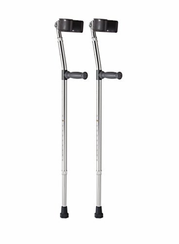Medline Aluminum Forearm Crutches