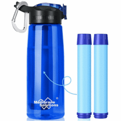 Membrane Solutions Filtered Water Bottle