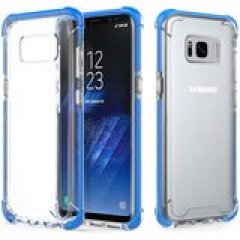 MoKo Crystal Clear Bumper Gel Galaxy S8 Plus Case