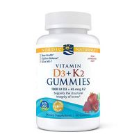 Nordic Naturals Vitamin D3 Plus K2 Gummies