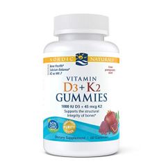 Nordic Naturals Vitamin D3 Plus K2 Gummies