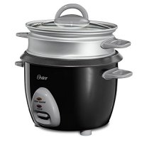Oster 6-Cup Rice Cooker with Steam Tray