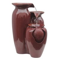 Peaktop 3 Jar Water Floor Fountain
