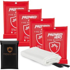 Prepared Hero Emergency Fire Blanket