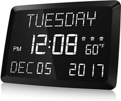 Raynic Large LED Digital Clock