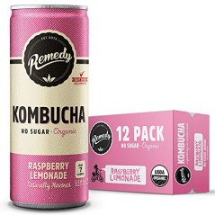 Remedy Raw Organic Kombucha - Raspberry Lemonade