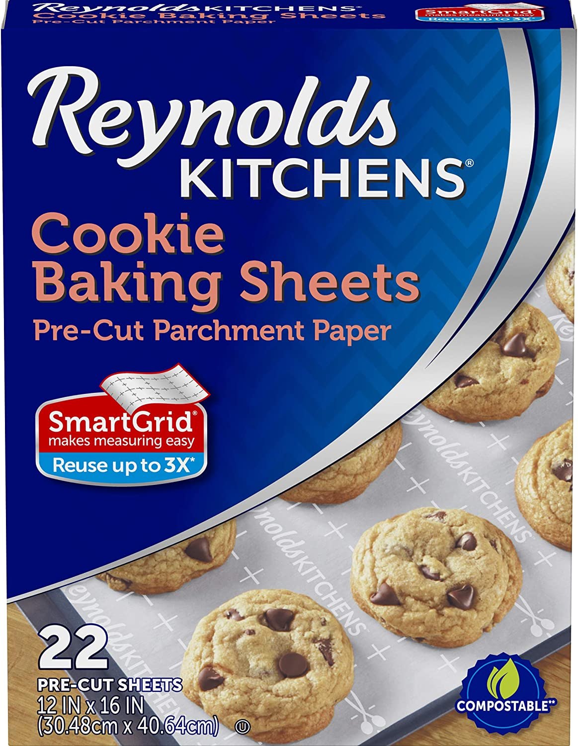Reynolds Precut 12" x 16"  Parchment Paper