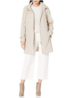 Calvin Klein Women's Long Packable Anorak Jacket