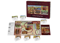 Urban Trend From Vines to Wines Wine Tasting Party Game and Wine Trivia Game