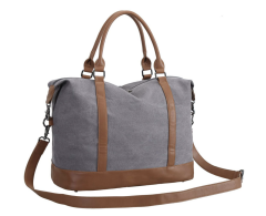 Bluboon Canvas Weekender Bag Overnight Carry-on