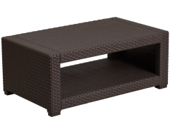 Beachcrest Home Tybalt Plastic/Resin Coffee Table