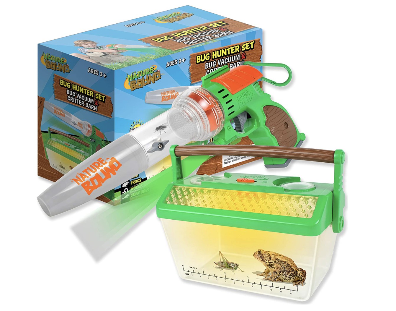 Nature Bound Bug Catcher Vacuum with Light Up Critter Habitat Case