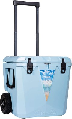 Seavilis Heavy-Duty Wheeled Cooler 70 Quart