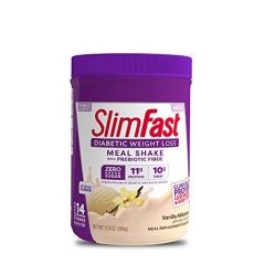 SlimFast Vanilla Milkshake Diabetic Weight Loss Meal Shake Mix