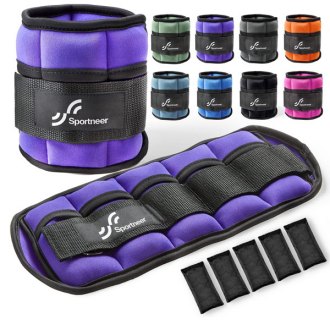Sportneer Adjustable Ankle/Wrist Weights