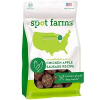 Spot Farms Human-Grade Chicken Apple Sausage Dog Treats