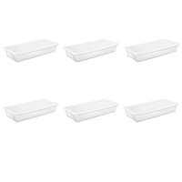 STERILITE 41 Quart/39 Liter Underbed Storage Box