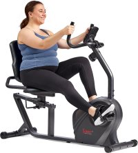 Sunny Health & Fitness Smart Recumbent Bike