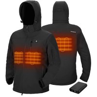 TIDEWE Heated Jacket for Women with Battery Pack