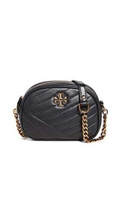 Tory Burch Small Kira Chevron Leather Camera Bag