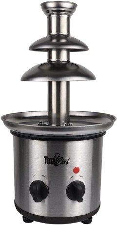 Total Chef 3 Tier Electric Chocolate Fondue Fountain Machine