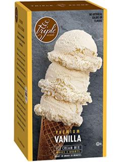 Nostalgia Premium Vanilla Crème Ice Cream Mix, 8 oz